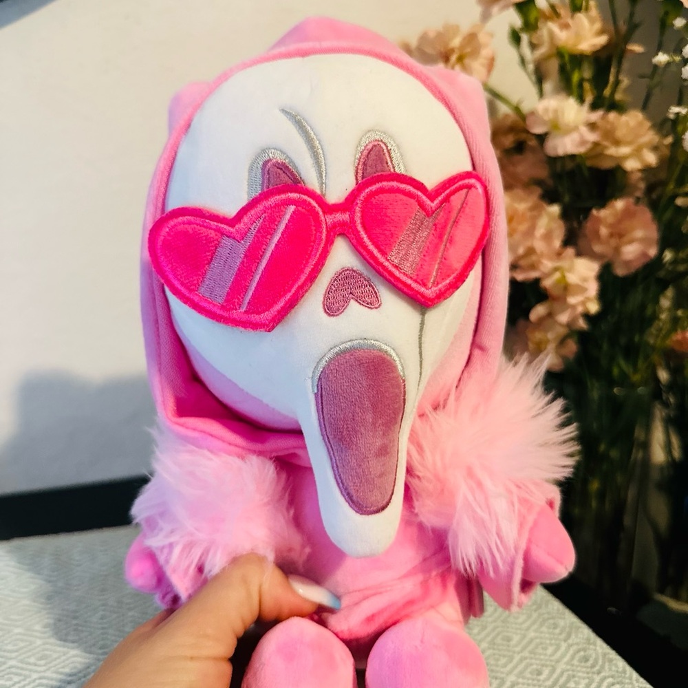 Diva Ghost Face Plush Pink Youtooz Spencers In Store Exclusive Scream NWOT